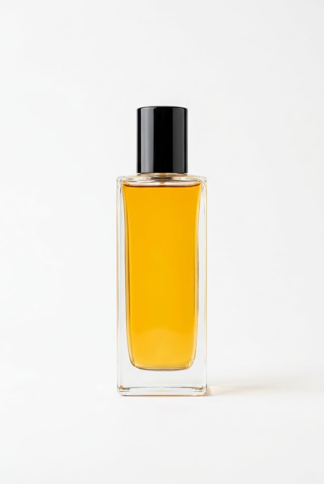Amber rectangular flask, a sample picture