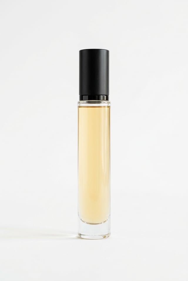 Slim glass vial, a sample picture